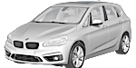 BMW F45 U1945 Fault Code
